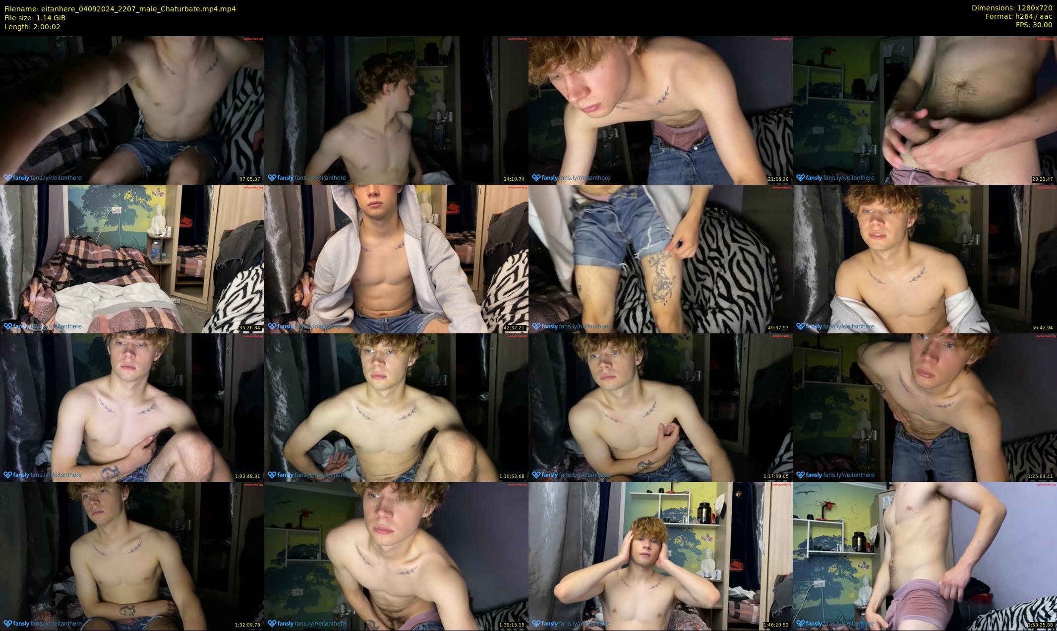 eitanhere — 121 minute Chaturbate male cam show recording, 720p, Sep 4, 2024