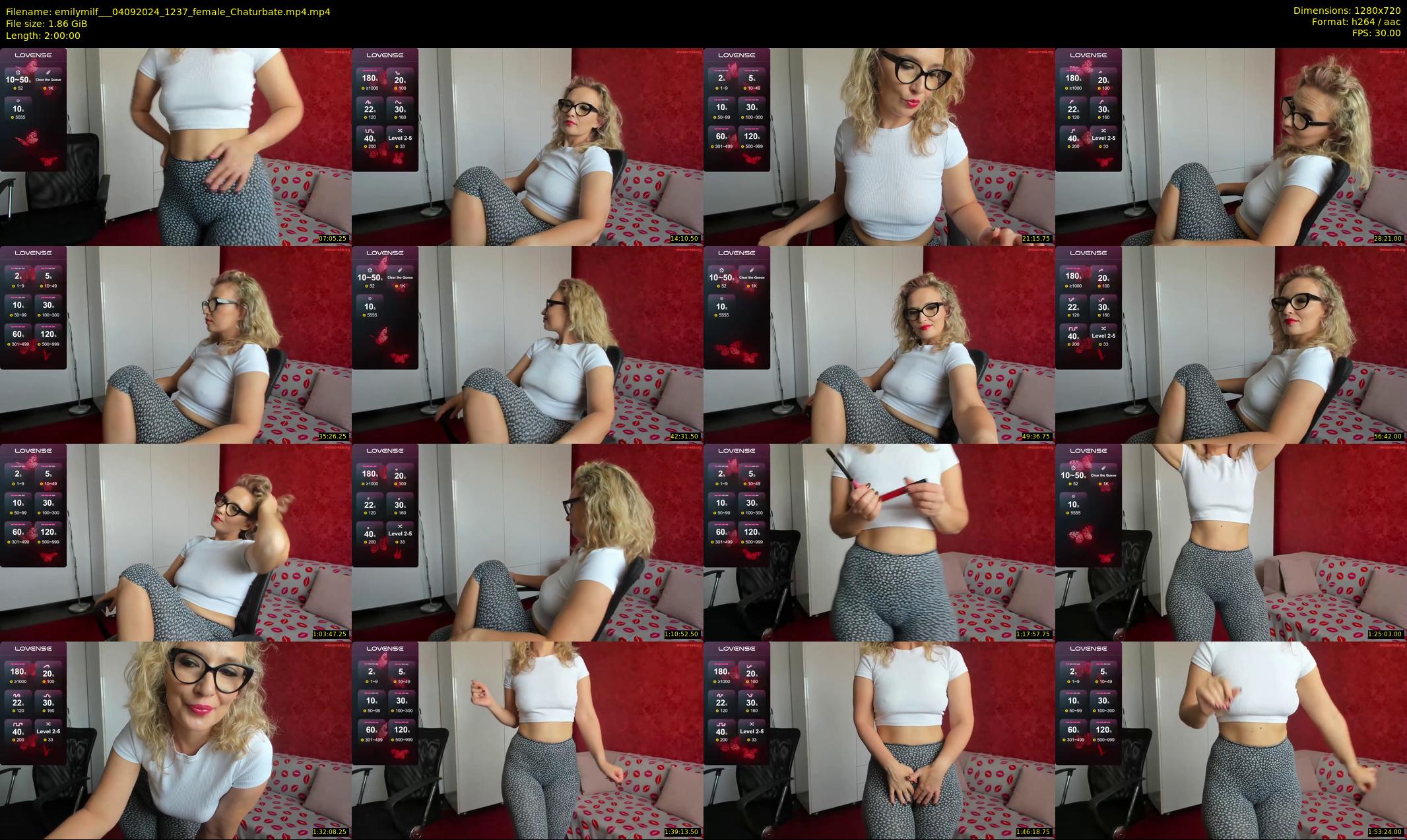 emilymilf__ — 120 minute Chaturbate female cam show recording, 720p, Sep 4, 2024