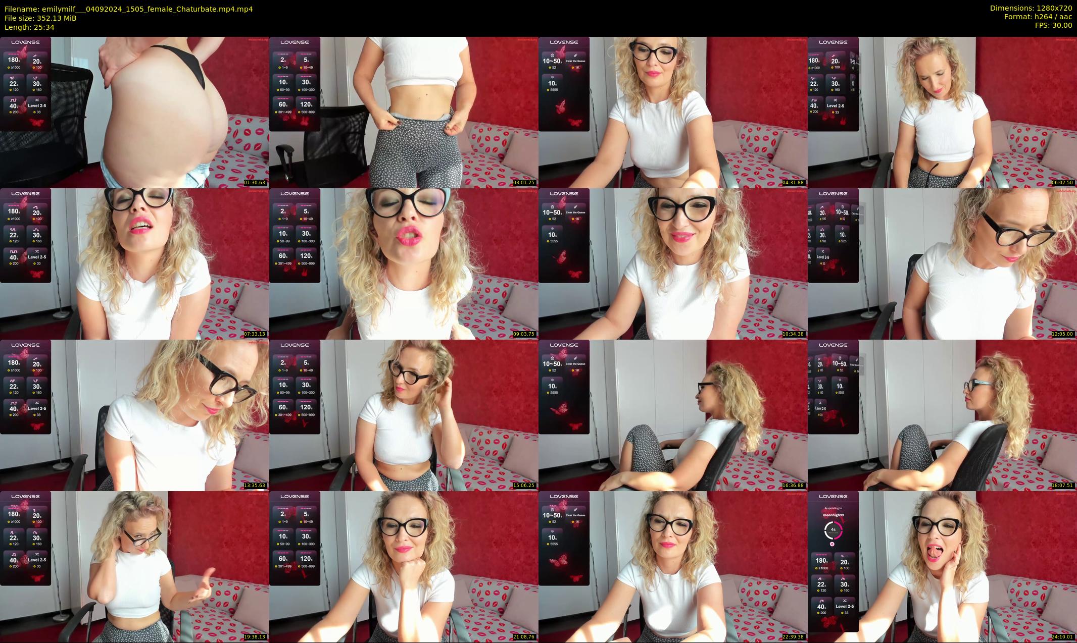 emilymilf__ — 26 minute Chaturbate female cam show recording, 720p, Sep 4, 2024