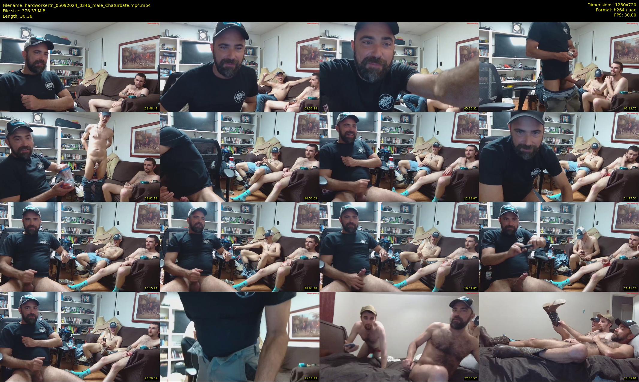hardworkertn — 31 minute Chaturbate male cam show recording, 720p, Sep 5, 2024