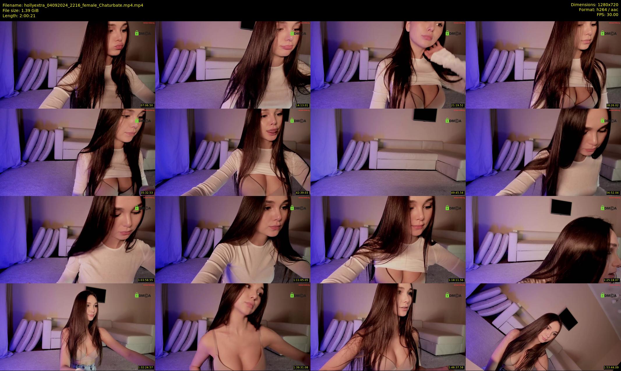 hollyextra — 121 minute Chaturbate female cam show recording, 720p, Sep 4, 2024