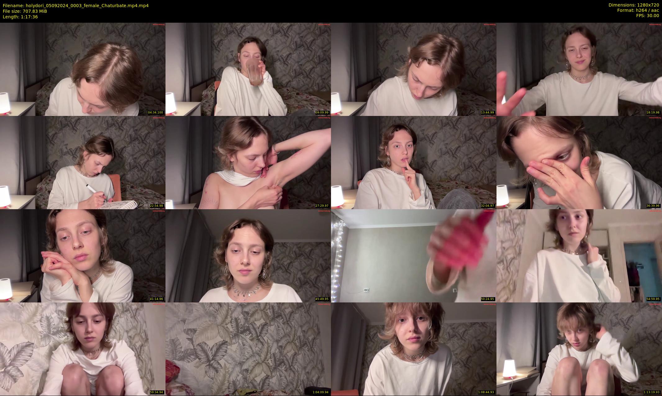 holydori — 78 minute Chaturbate female cam show recording, 720p, Sep 5, 2024