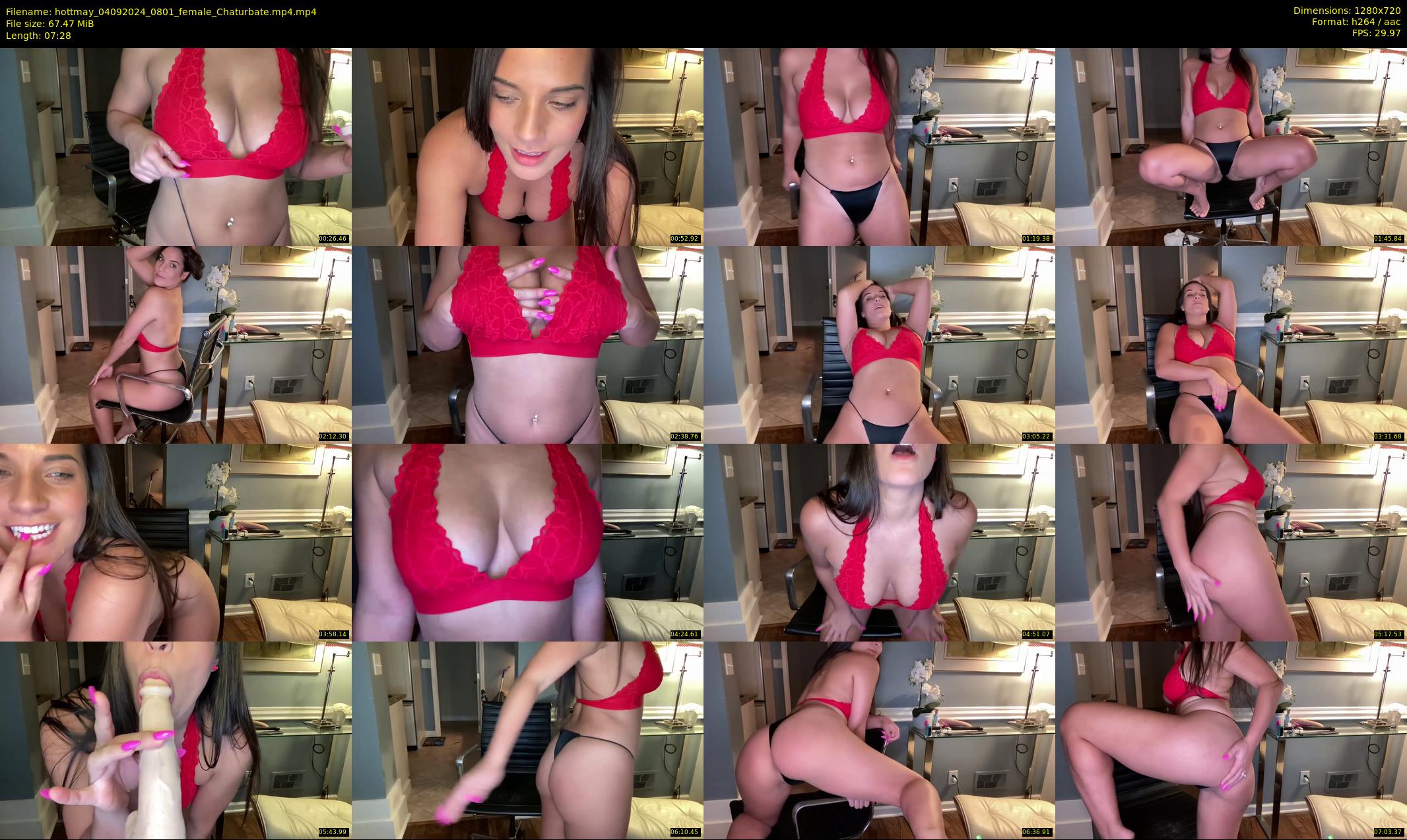 hottmay — 8 minute Chaturbate female cam show recording, 720p, Sep 4, 2024