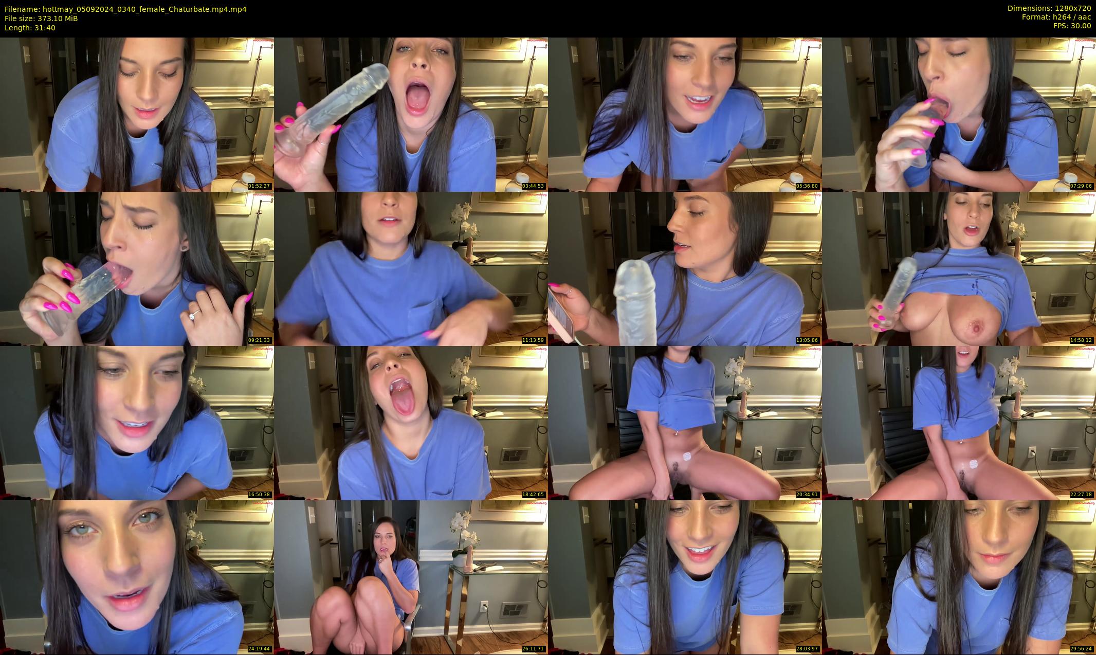 hottmay — 32 minute Chaturbate female cam show recording, 720p, Sep 5, 2024