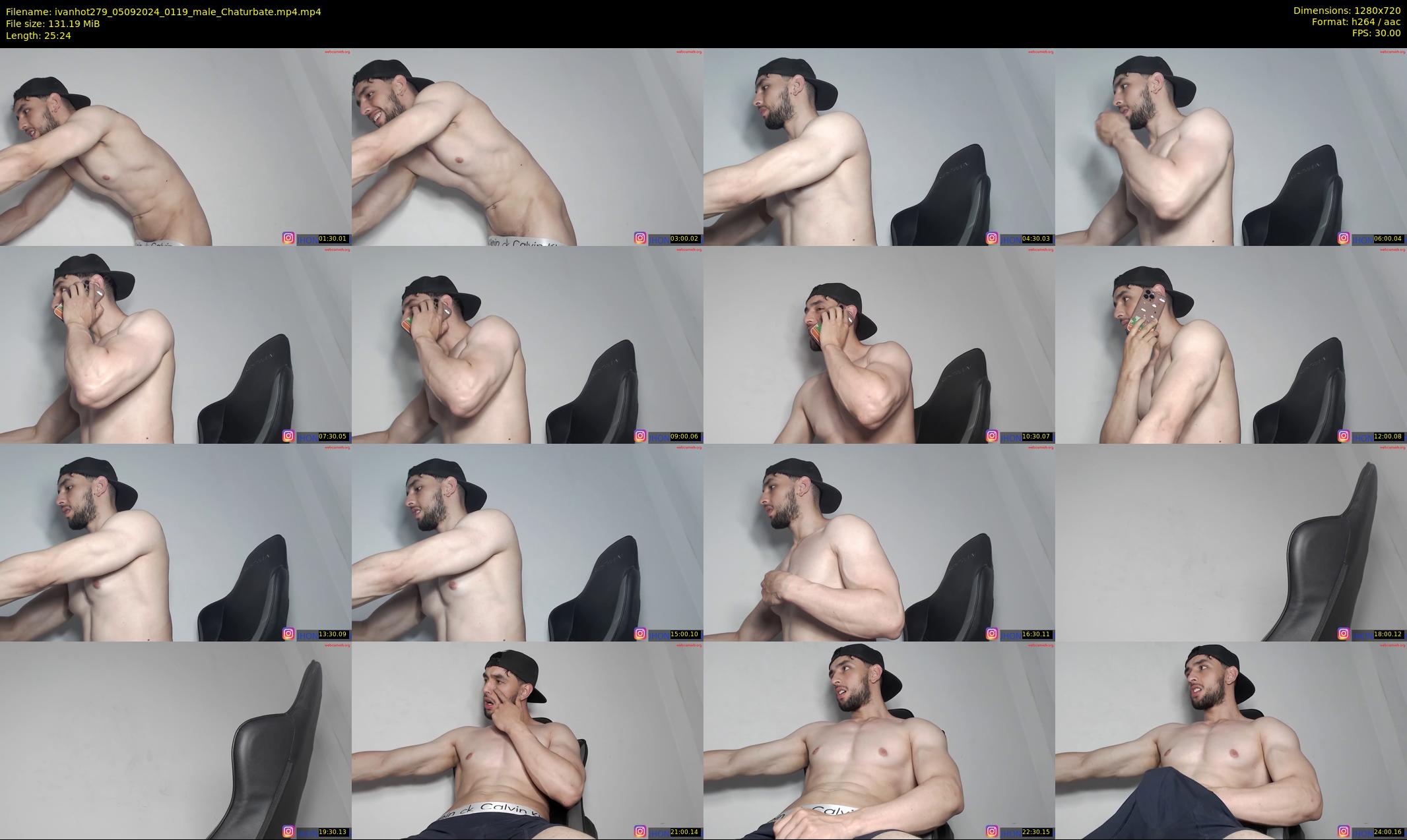 ivanhot279 — 26 minute Chaturbate male cam show recording, 720p, Sep 5, 2024