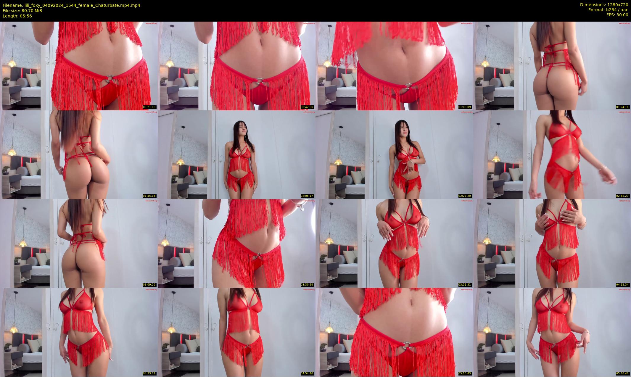 lili_foxy — 6 minute Chaturbate female cam show recording, 720p, Sep 4, 2024