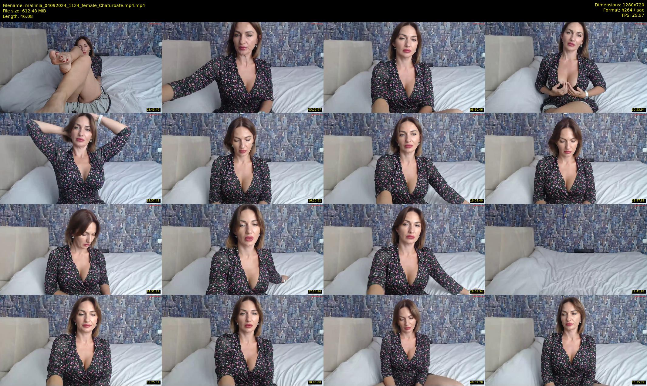 mallinia — 47 minute Chaturbate female cam show recording, 720p, Sep 4, 2024