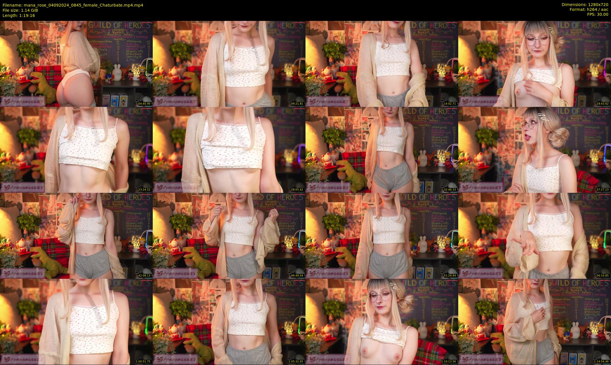 mana_rose — 80 minute Chaturbate female cam show recording, 720p, Sep 4, 2024