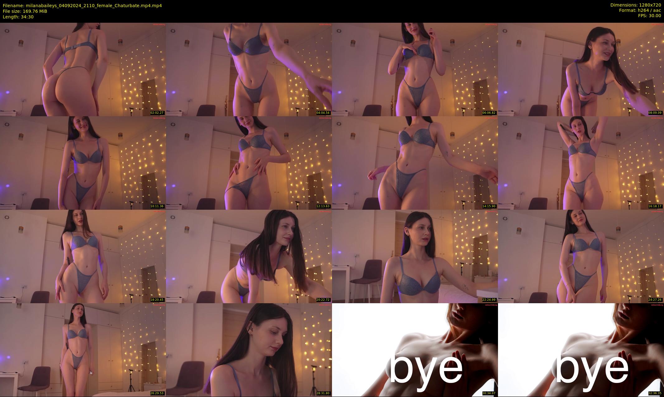 milanabaileys — 35 minute Chaturbate female cam show recording, 720p, Sep 4, 2024