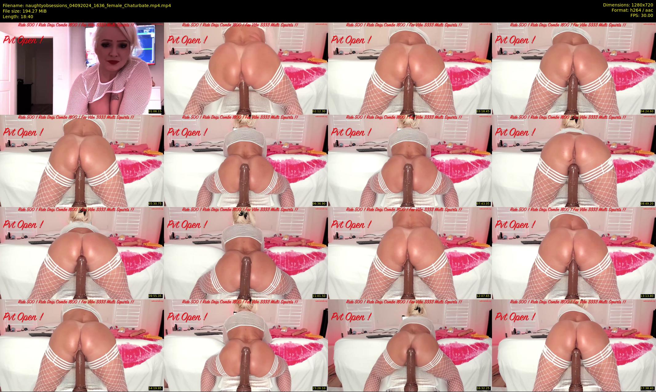 naughtyobsessions — 19 minute Chaturbate female cam show recording, 720p, Sep 4, 2024