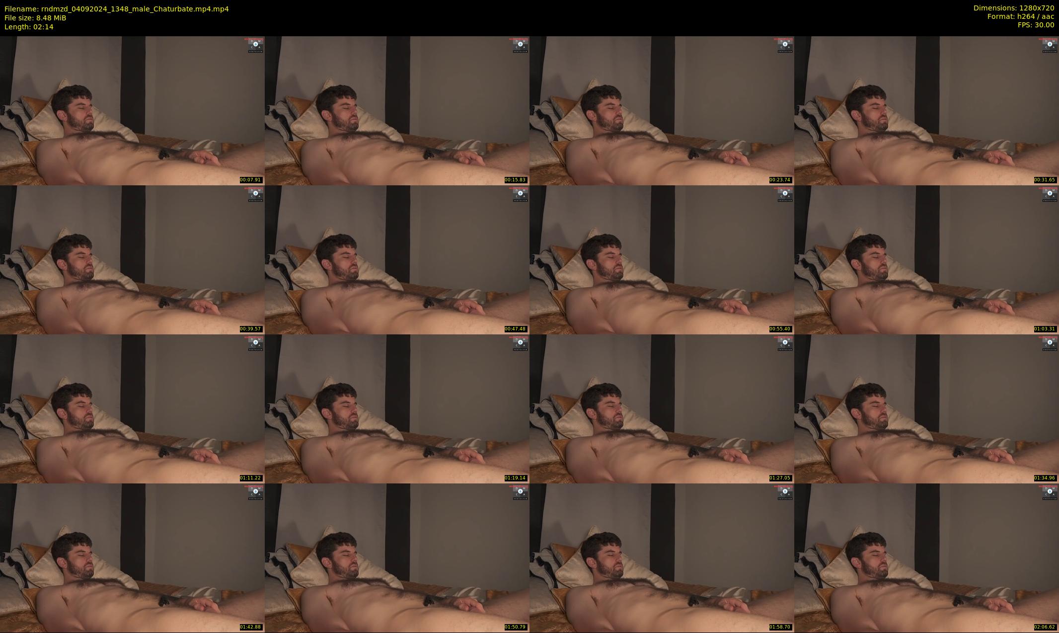 rndmzd — 3 minute Chaturbate male cam show recording, 720p, Sep 4, 2024
