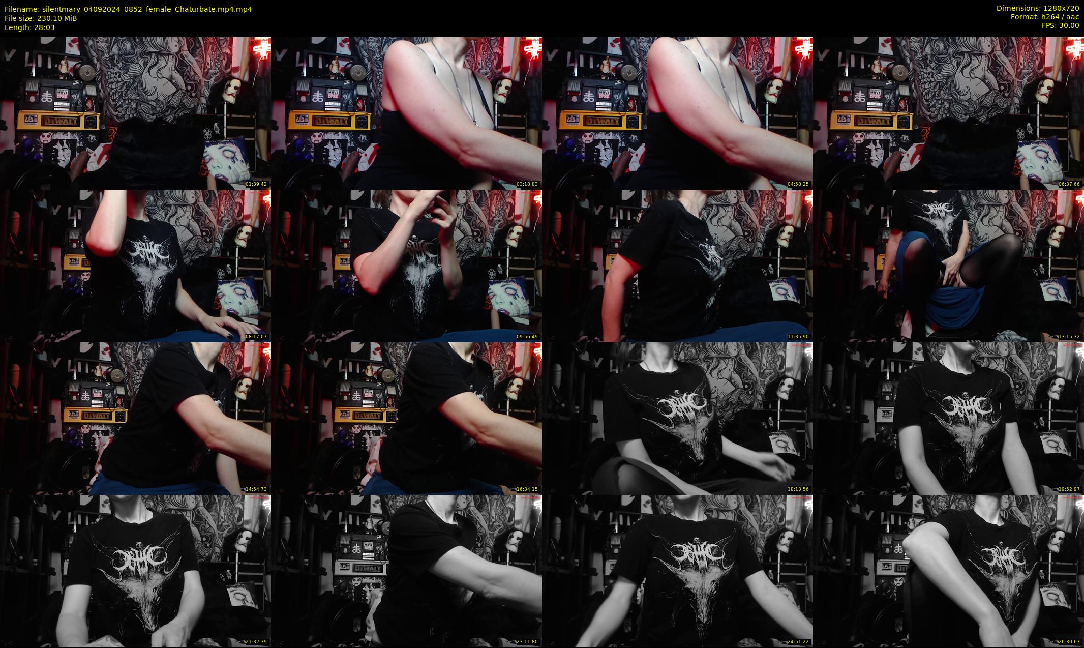 silentmary — 29 minute Chaturbate female cam show recording, 720p, Sep 4, 2024