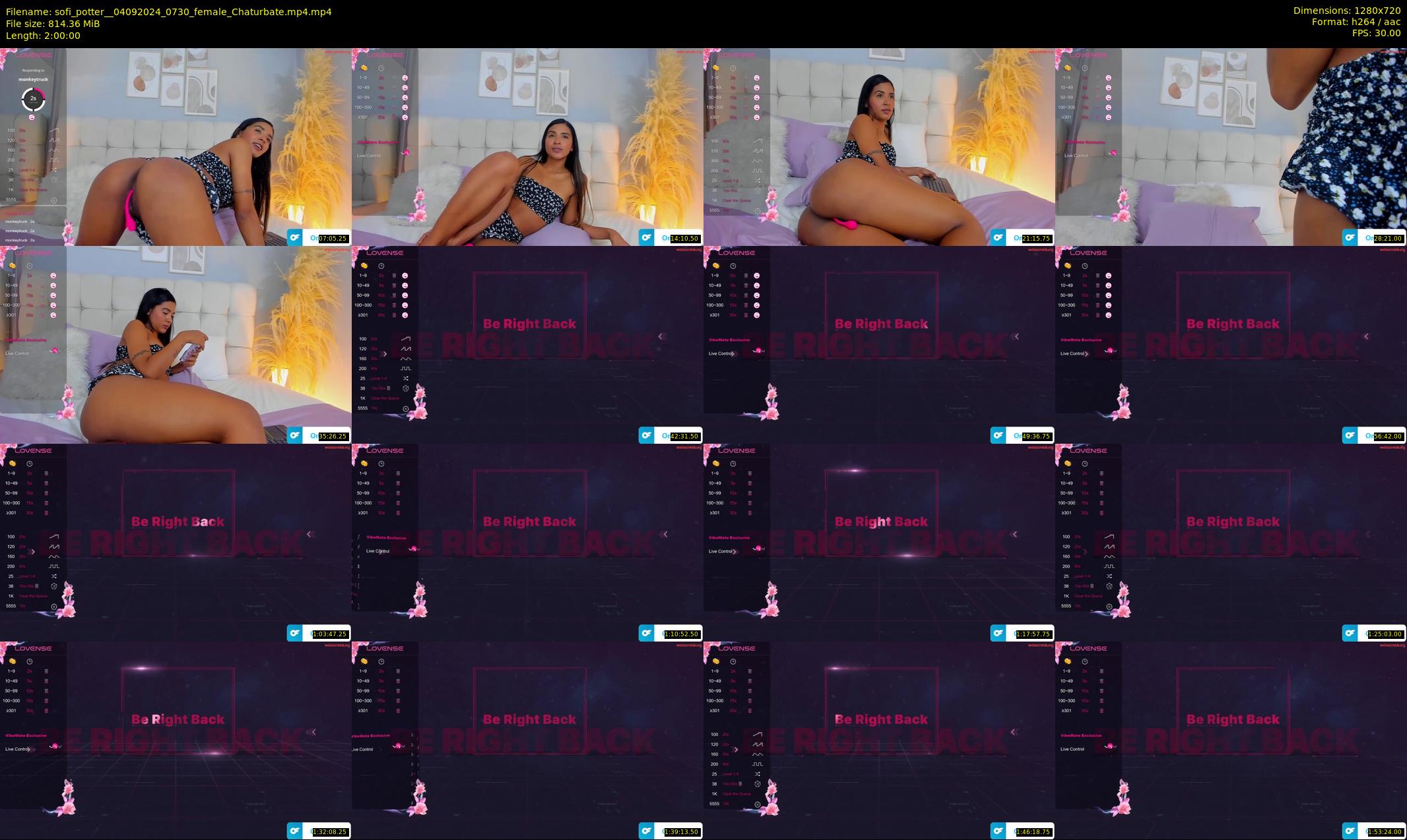 sofi_potter_ — 120 minute Chaturbate female cam show recording, 720p, Sep 4, 2024