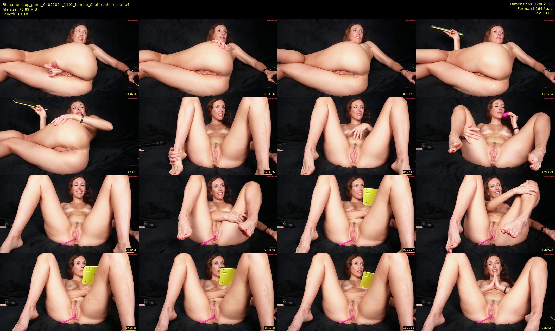 stop_panic — 14 minute Chaturbate female cam show recording, 720p, Sep 4, 2024