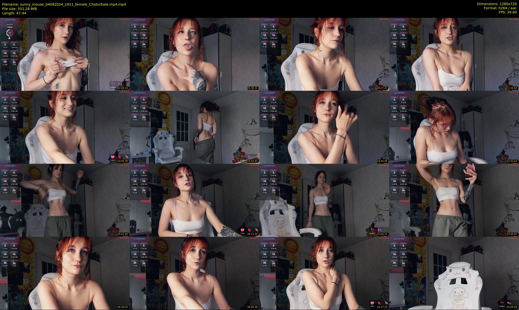 sunny_mouse — 48 minute Chaturbate female cam show recording, 720p, Sep 4, 2024