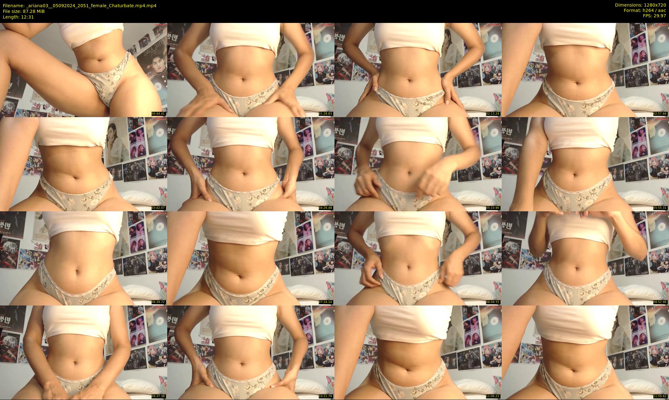_ariana03_ — 13 minute Chaturbate female cam show recording, 720p, Sep 5, 2024