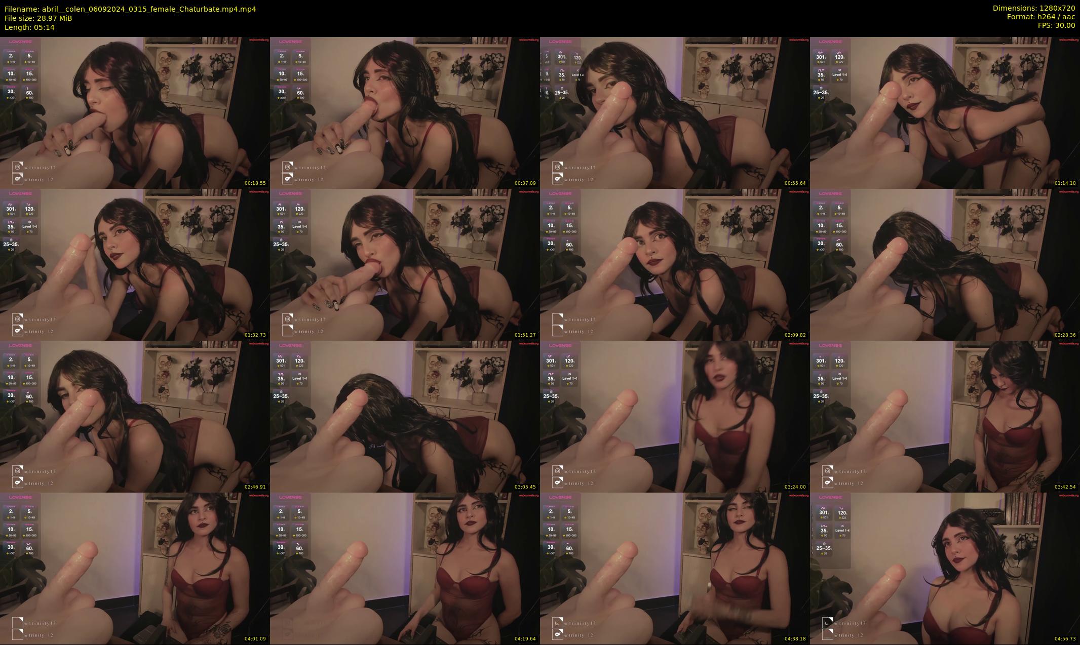 abril__colen — 6 minute Chaturbate female cam show recording, 720p, Sep 6, 2024