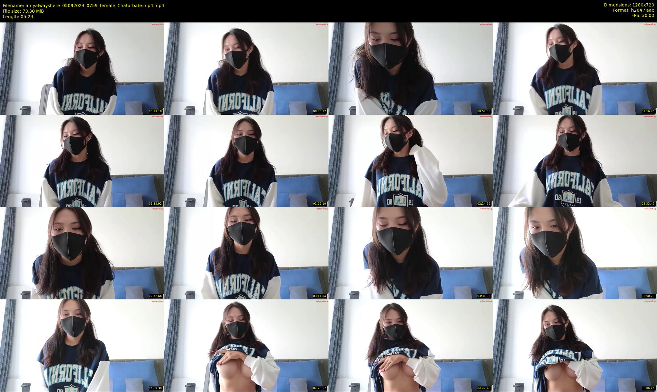 amyalwayshere — 6 minute Chaturbate female cam show recording, 720p, Sep 5, 2024