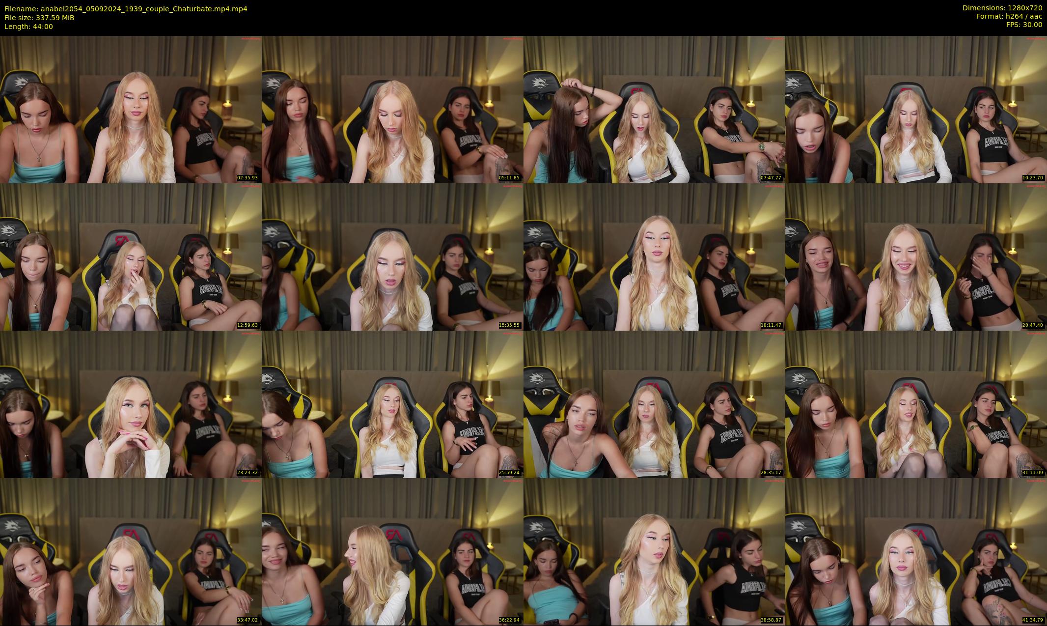 anabel2054 — 44 minute Chaturbate female cam show recording, 720p, Sep 5, 2024