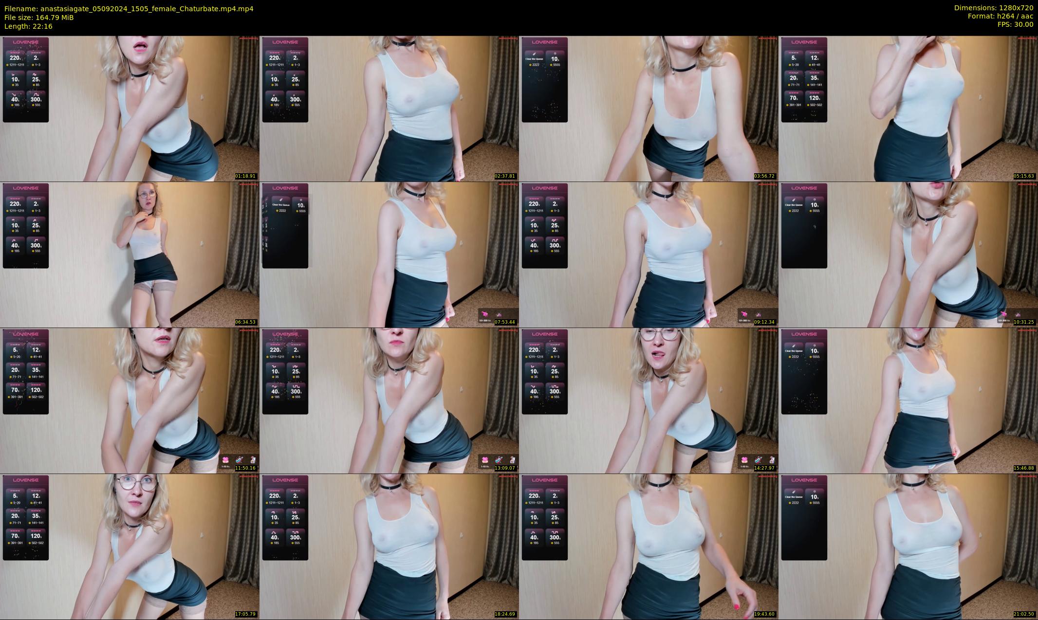 anastasiagate — 23 minute Chaturbate female cam show recording, 720p, Sep 5, 2024