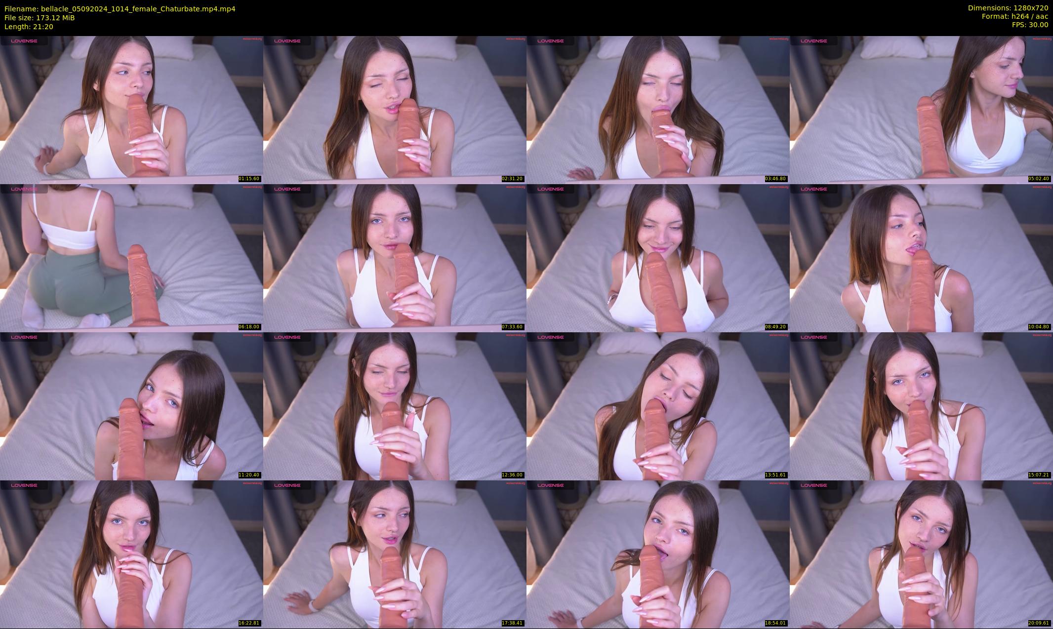 bellacle — 22 minute Chaturbate female cam show recording, 720p, Sep 5, 2024