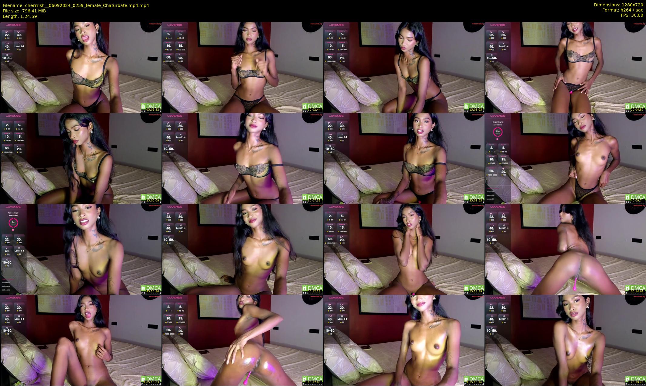 cherrrish_ — 85 minute Chaturbate female cam show recording, 720p, Sep 6, 2024