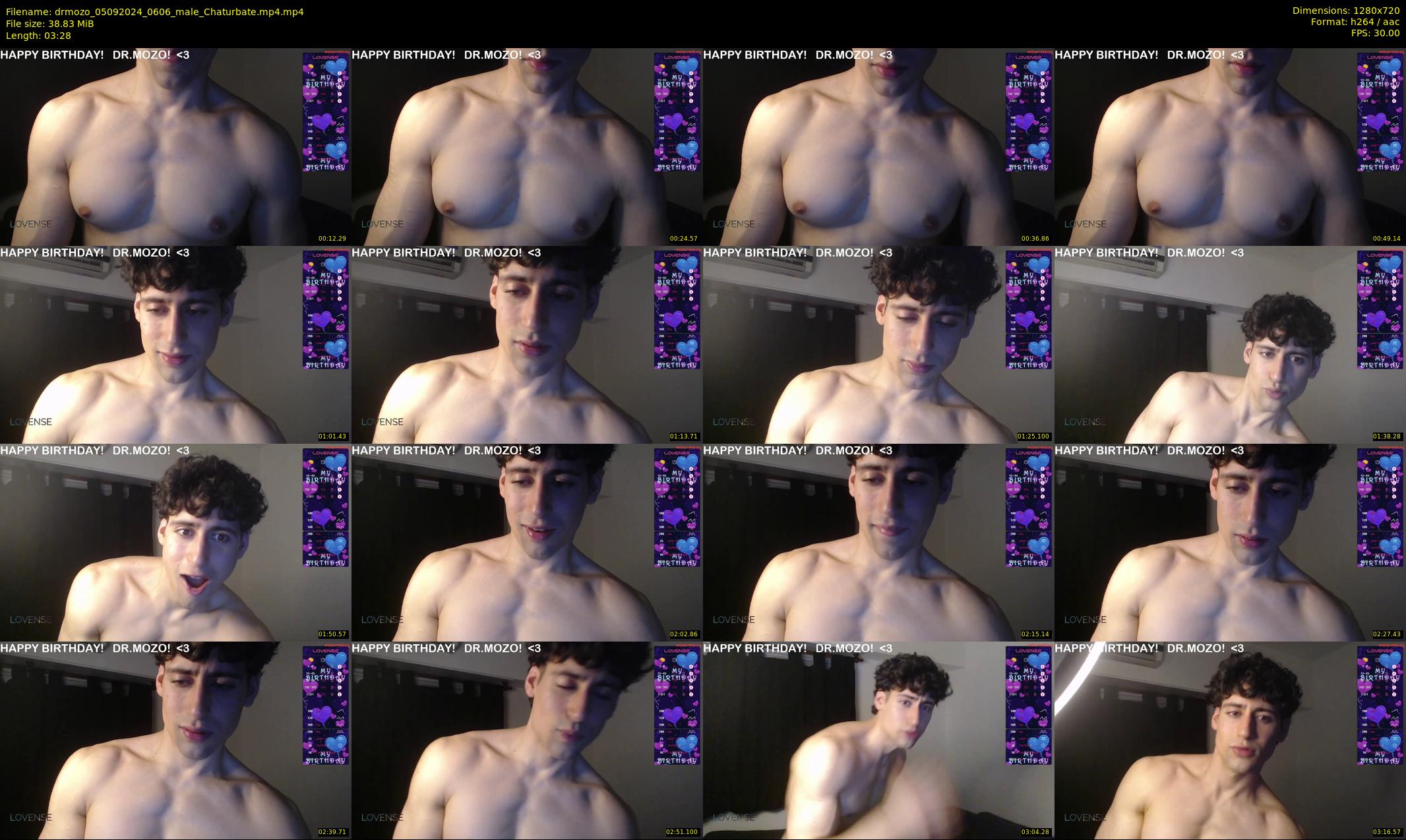 drmozo — 4 minute Chaturbate male cam show recording, 720p, Sep 5, 2024