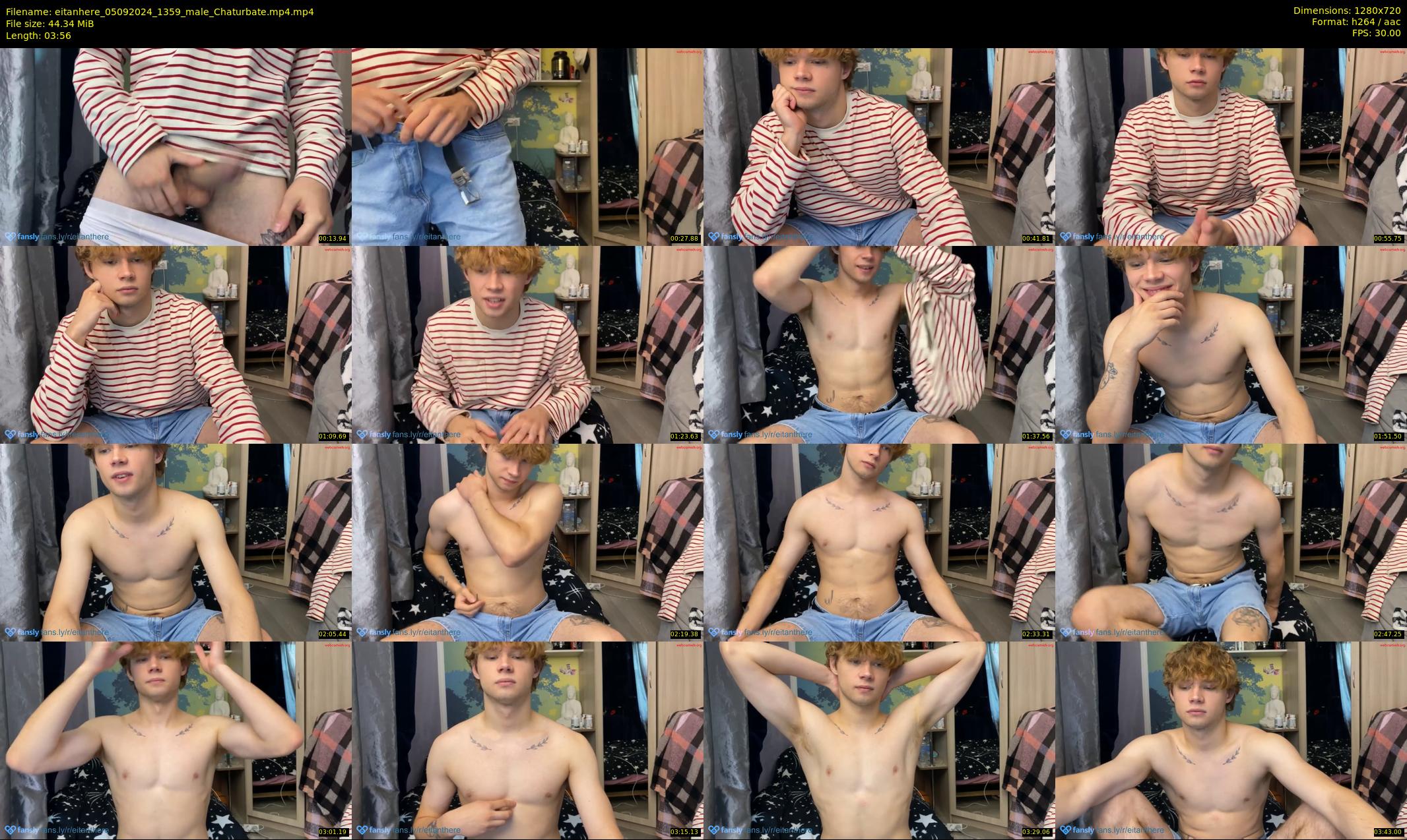eitanhere — 4 minute Chaturbate male cam show recording, 720p, Sep 5, 2024