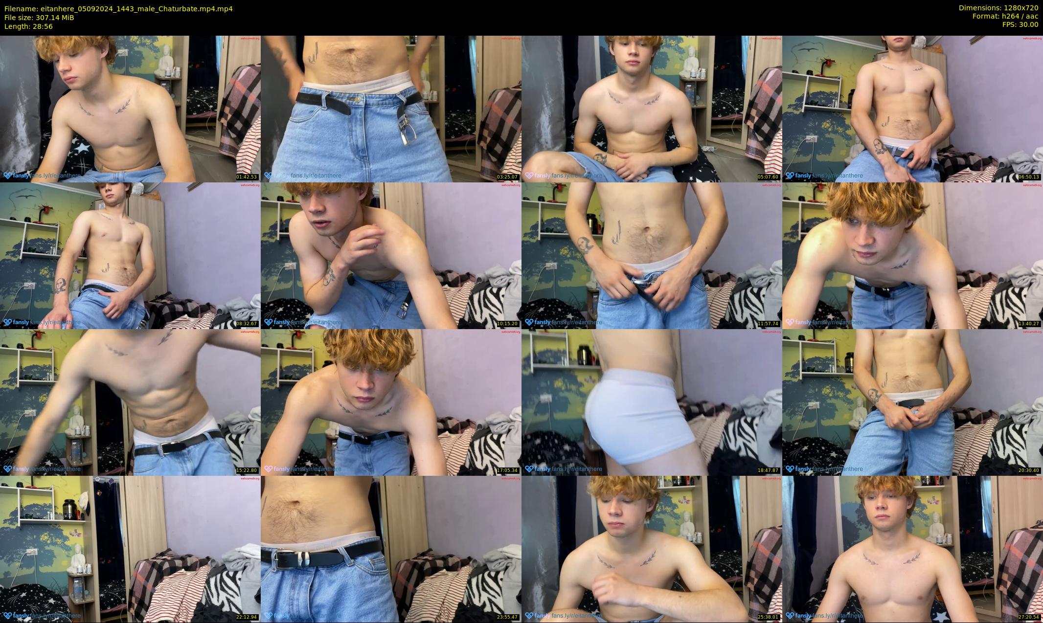 eitanhere — 29 minute Chaturbate male cam show recording, 720p, Sep 5, 2024