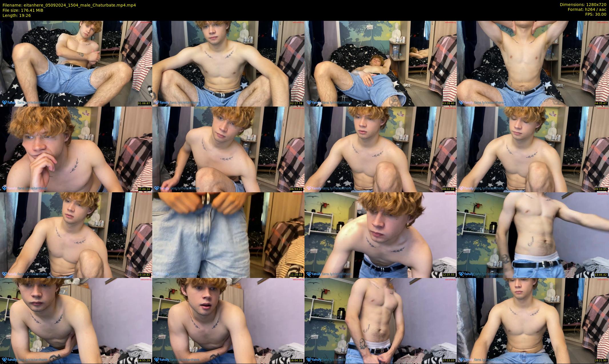 eitanhere — 20 minute Chaturbate male cam show recording, 720p, Sep 5, 2024