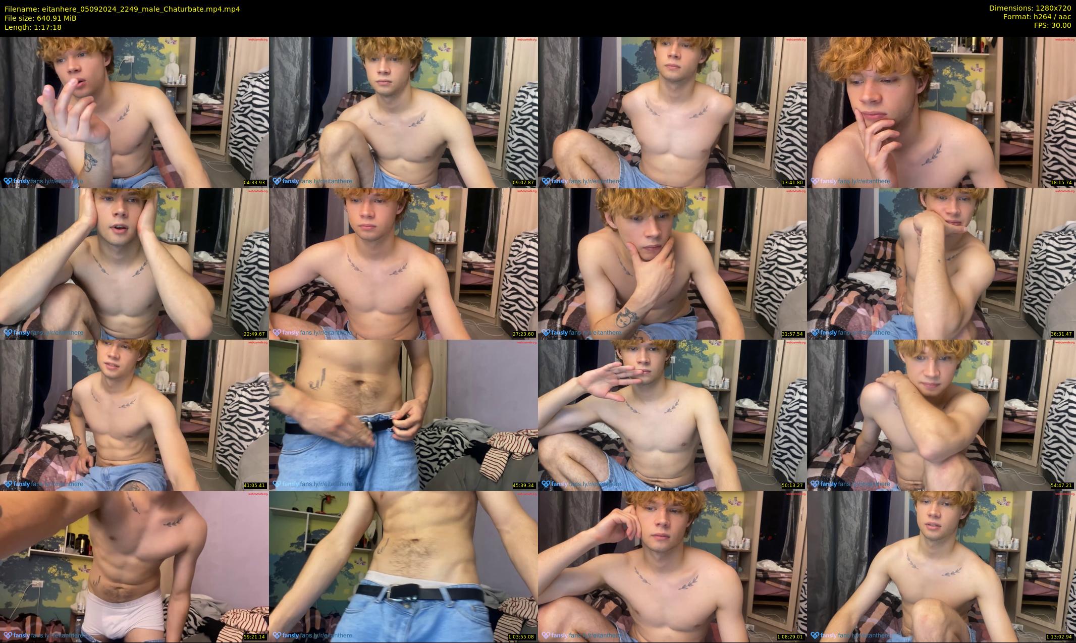 eitanhere — 78 minute Chaturbate male cam show recording, 720p, Sep 5, 2024