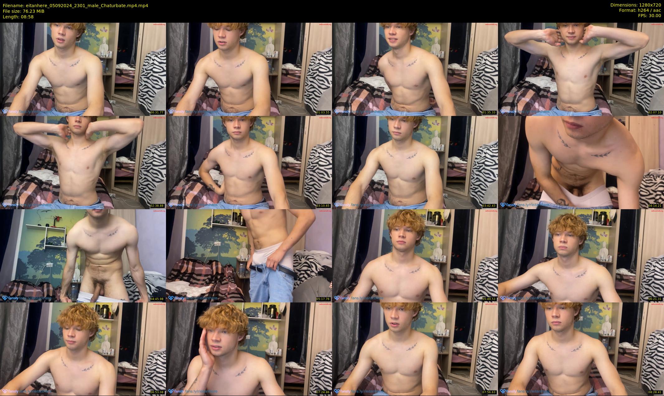 eitanhere — 9 minute Chaturbate male cam show recording, 720p, Sep 5, 2024