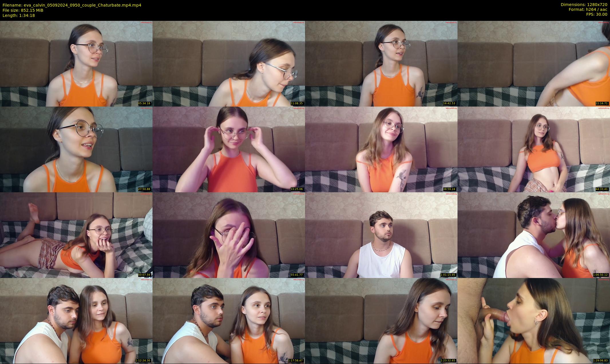 eva_calvin — 95 minute Chaturbate couple cam show recording, 720p, Sep 5, 2024