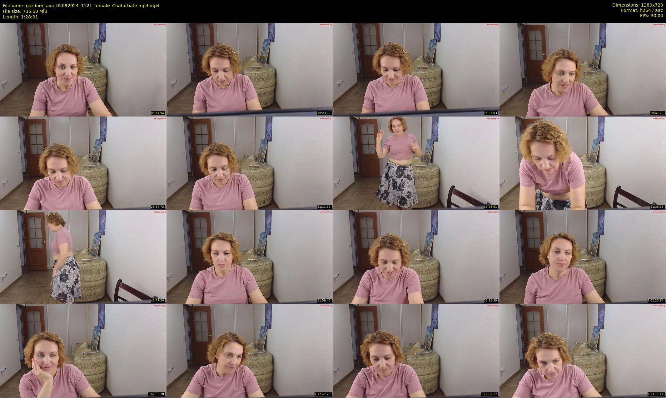 gardner_ava — 89 minute Chaturbate female cam show recording, 720p, Sep 5, 2024