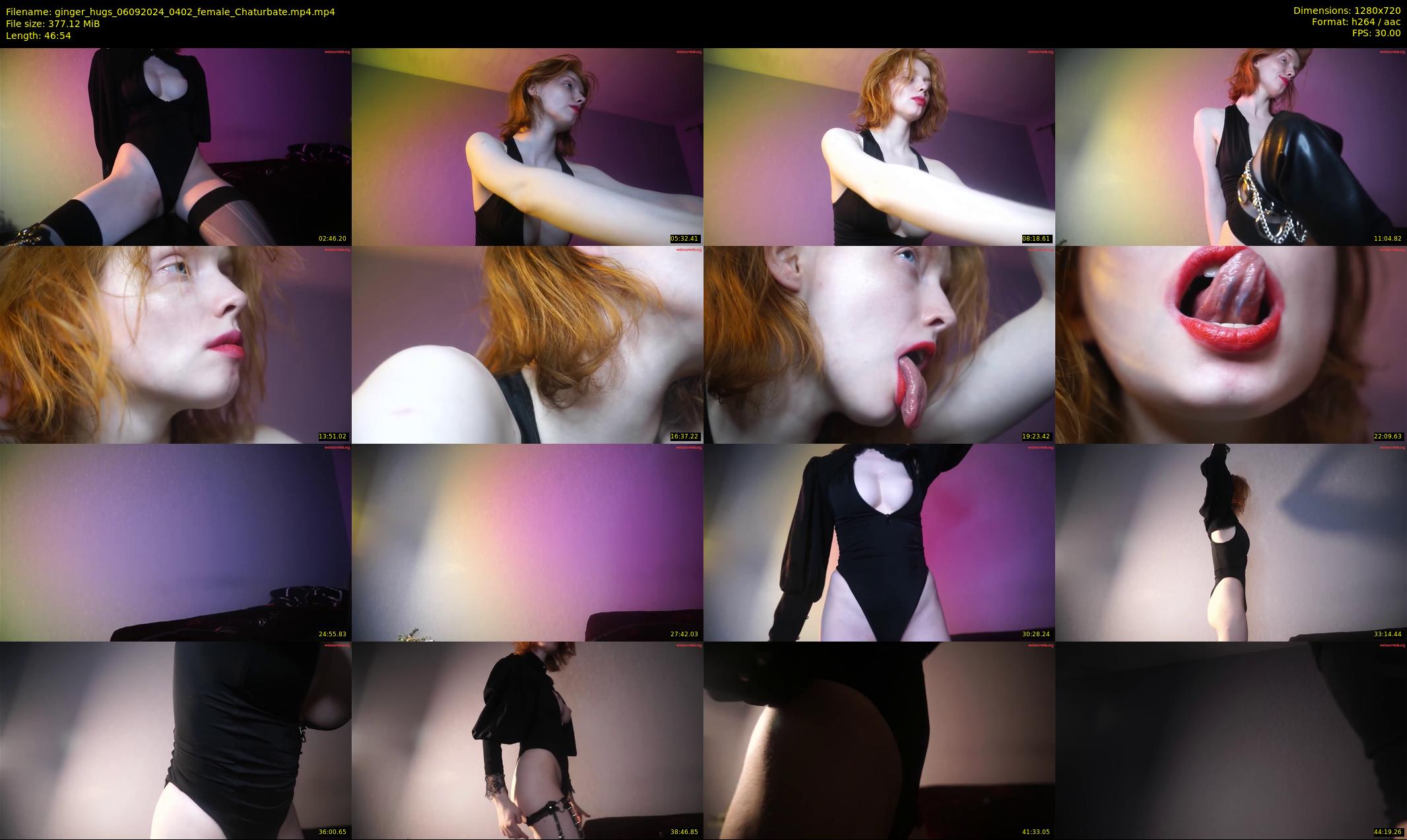 ginger_hugs — 47 minute Chaturbate female cam show recording, 720p, Sep 6, 2024