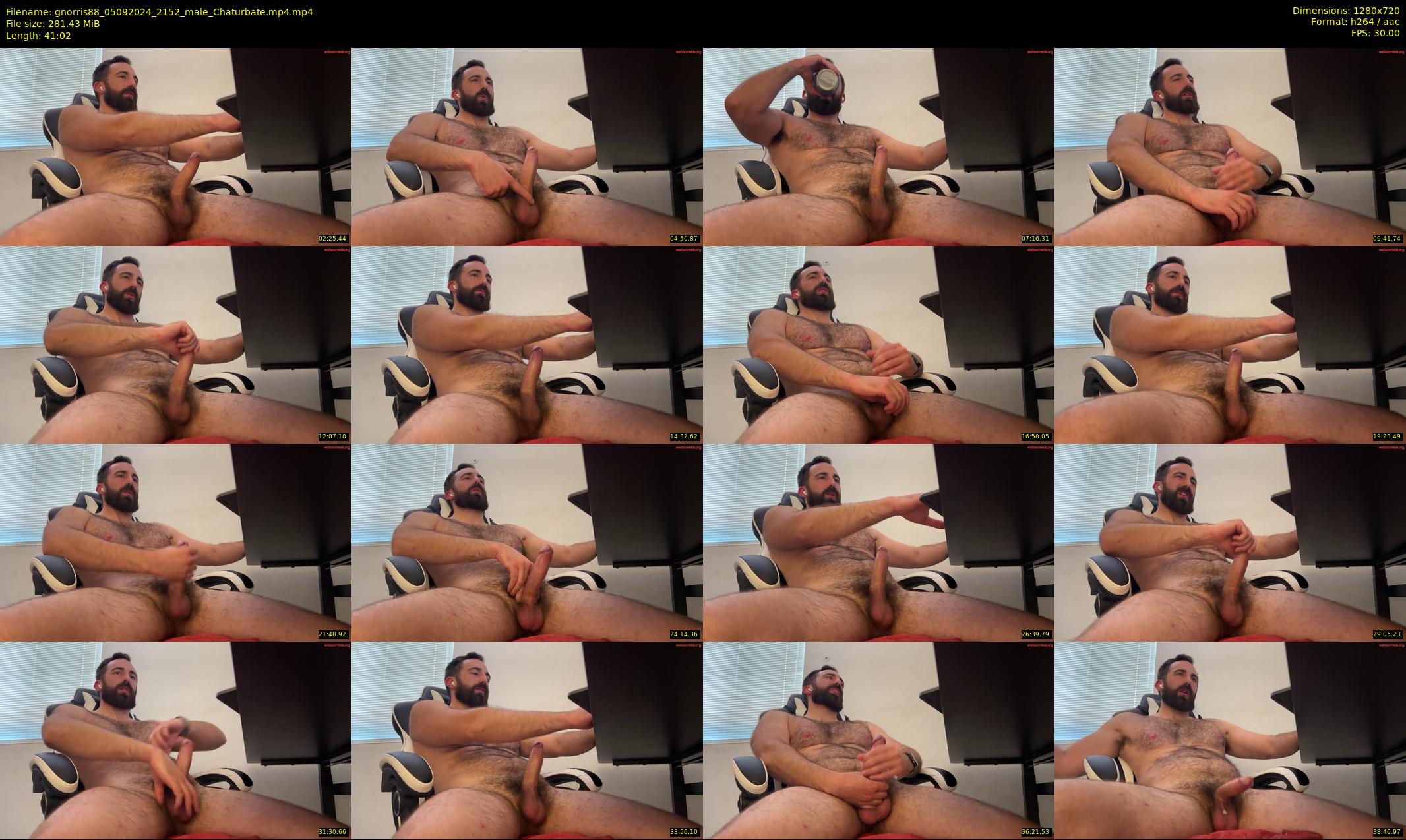 gnorris88 — 42 minute Chaturbate male cam show recording, 720p, Sep 5, 2024