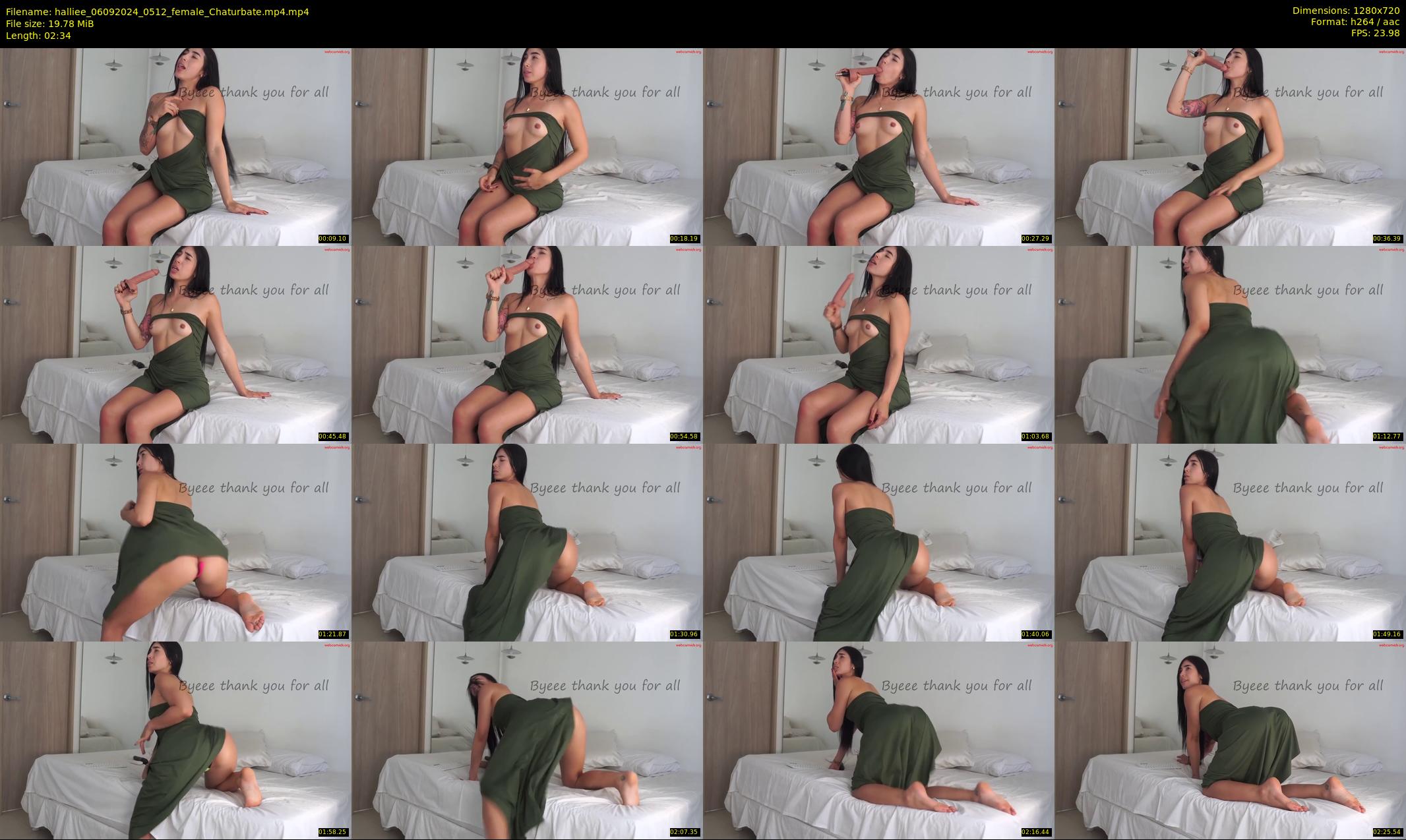halliee — 3 minute Chaturbate couple cam show recording, 720p, Sep 6, 2024
