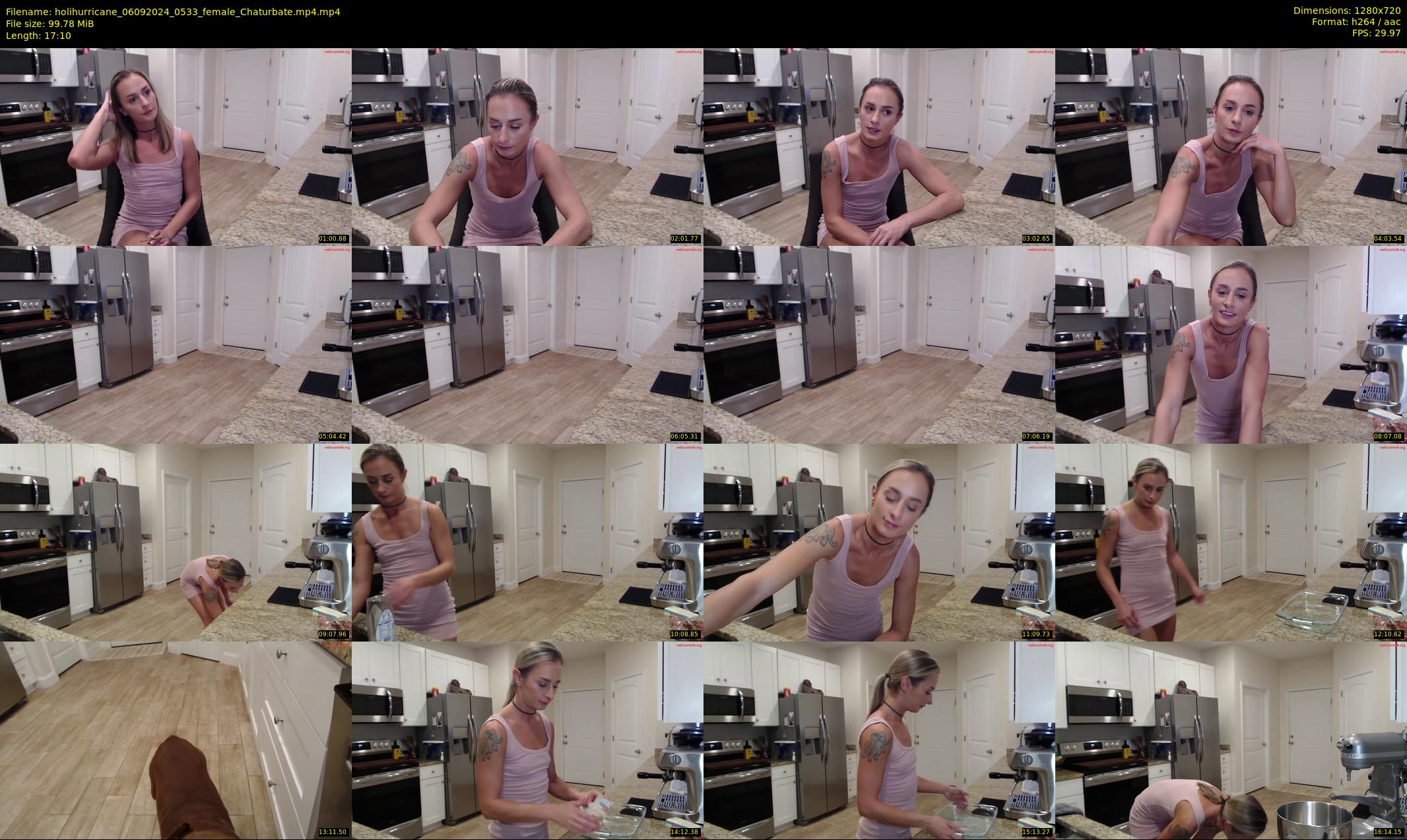 holihurricane — 18 minute Chaturbate female cam show recording, 720p, Sep 6, 2024