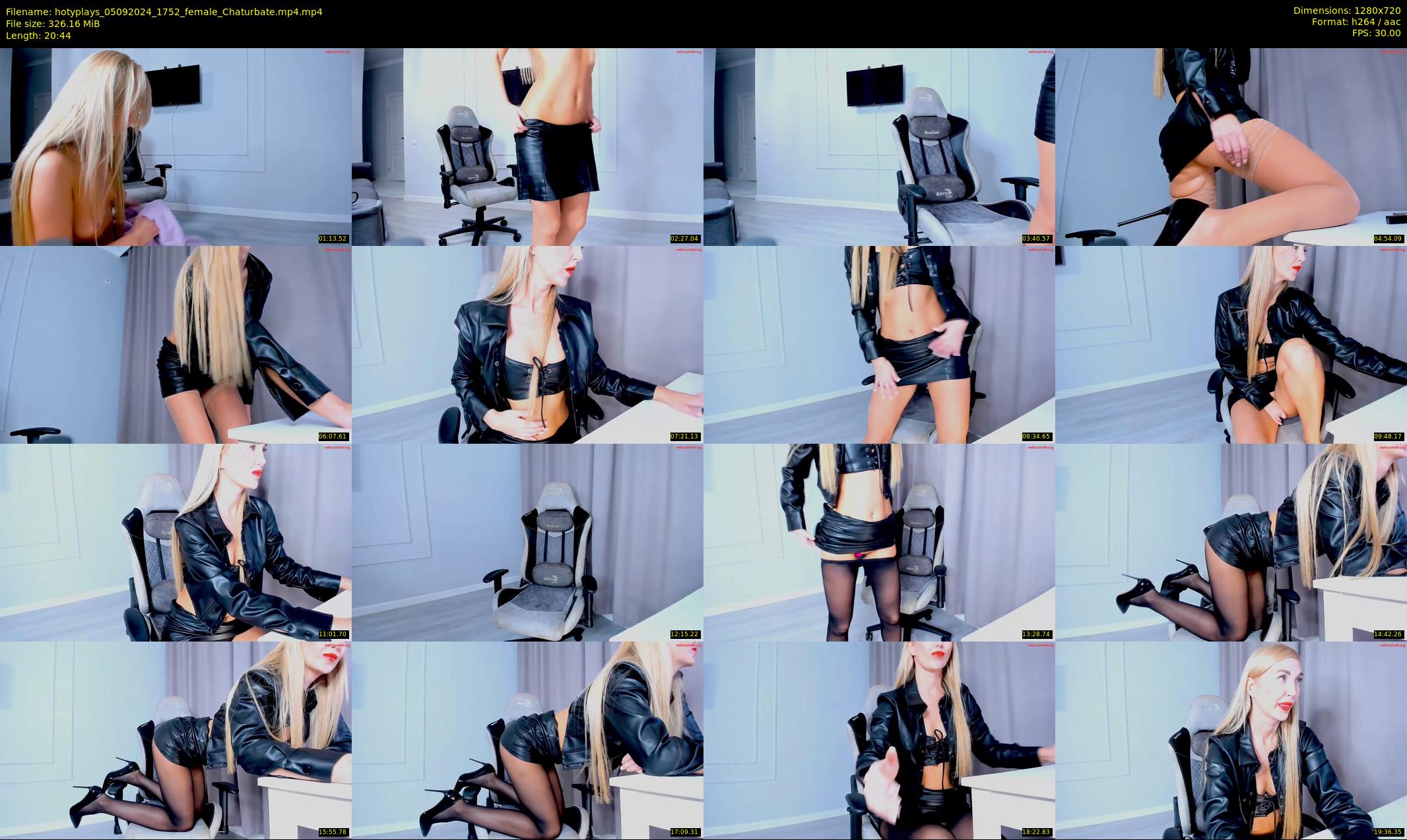 hotyplays — 21 minute Chaturbate female cam show recording, 720p, Sep 5, 2024