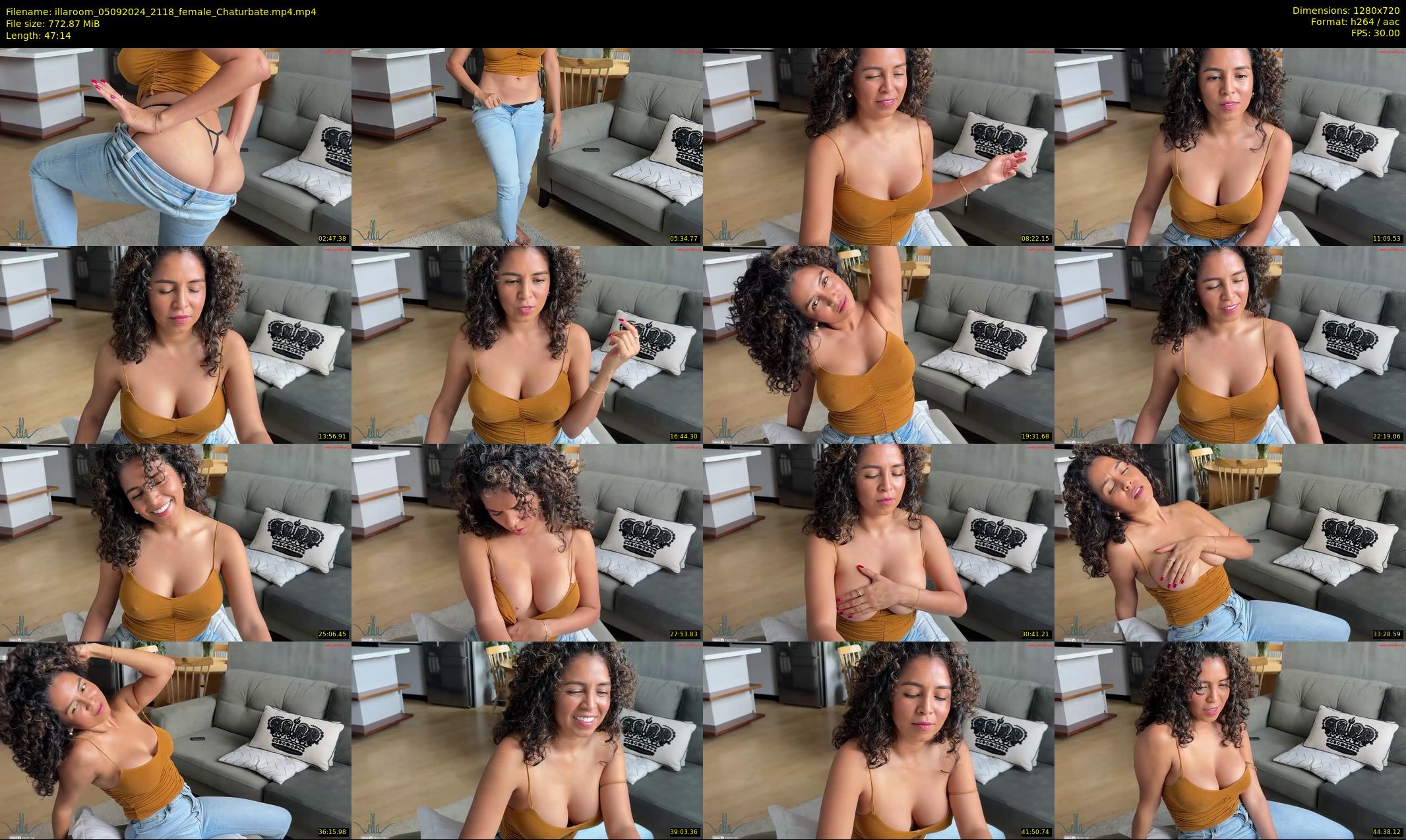 illaroom — 48 minute Chaturbate female cam show recording, 720p, Sep 5, 2024