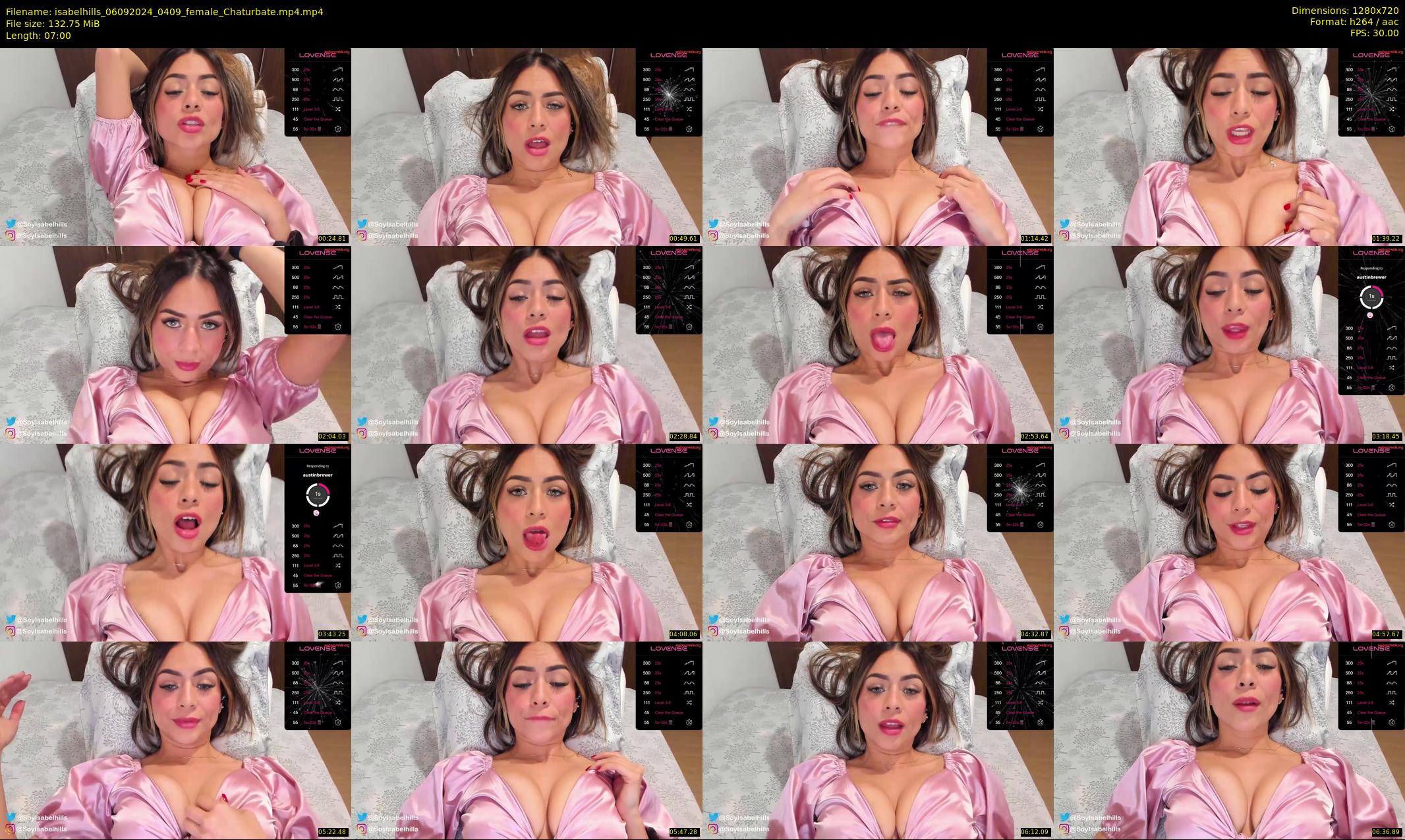 isabelhills — 7 minute Chaturbate female cam show recording, 720p, Sep 6, 2024