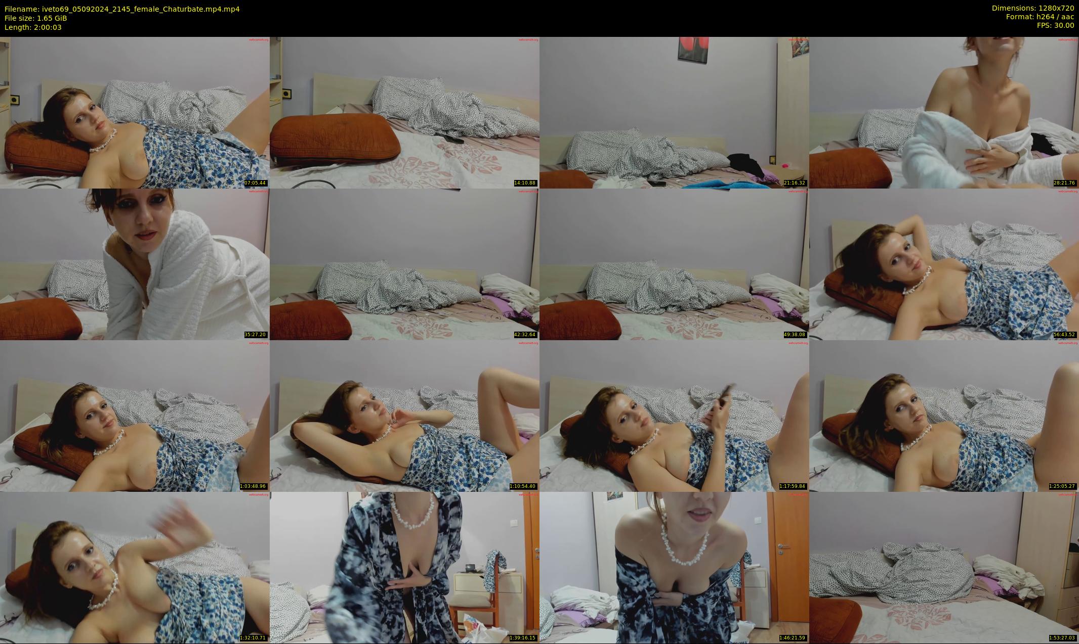 iveto69 — 121 minute Chaturbate female cam show recording, 720p, Sep 5, 2024