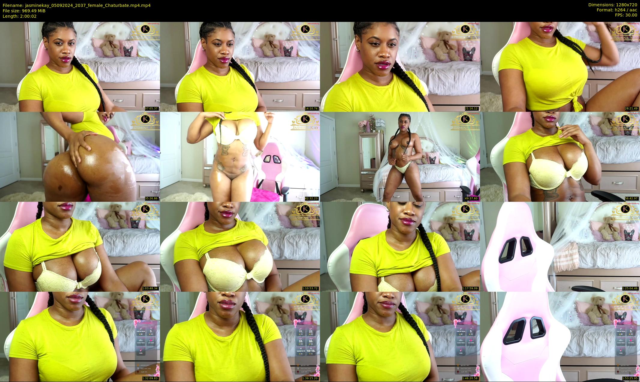 jasminekay — 121 minute Chaturbate female cam show recording, 720p, Sep 5, 2024