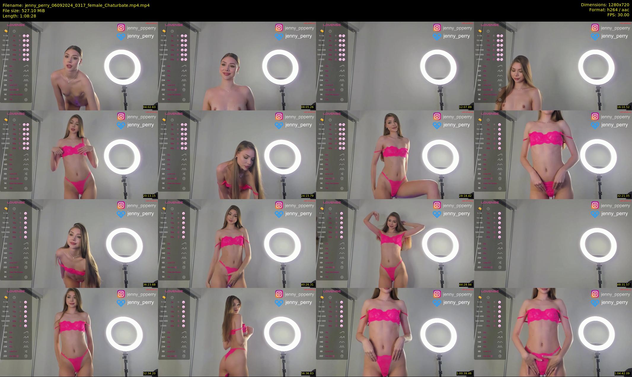 jenny_perry — 69 minute Chaturbate female cam show recording, 720p, Sep 6, 2024