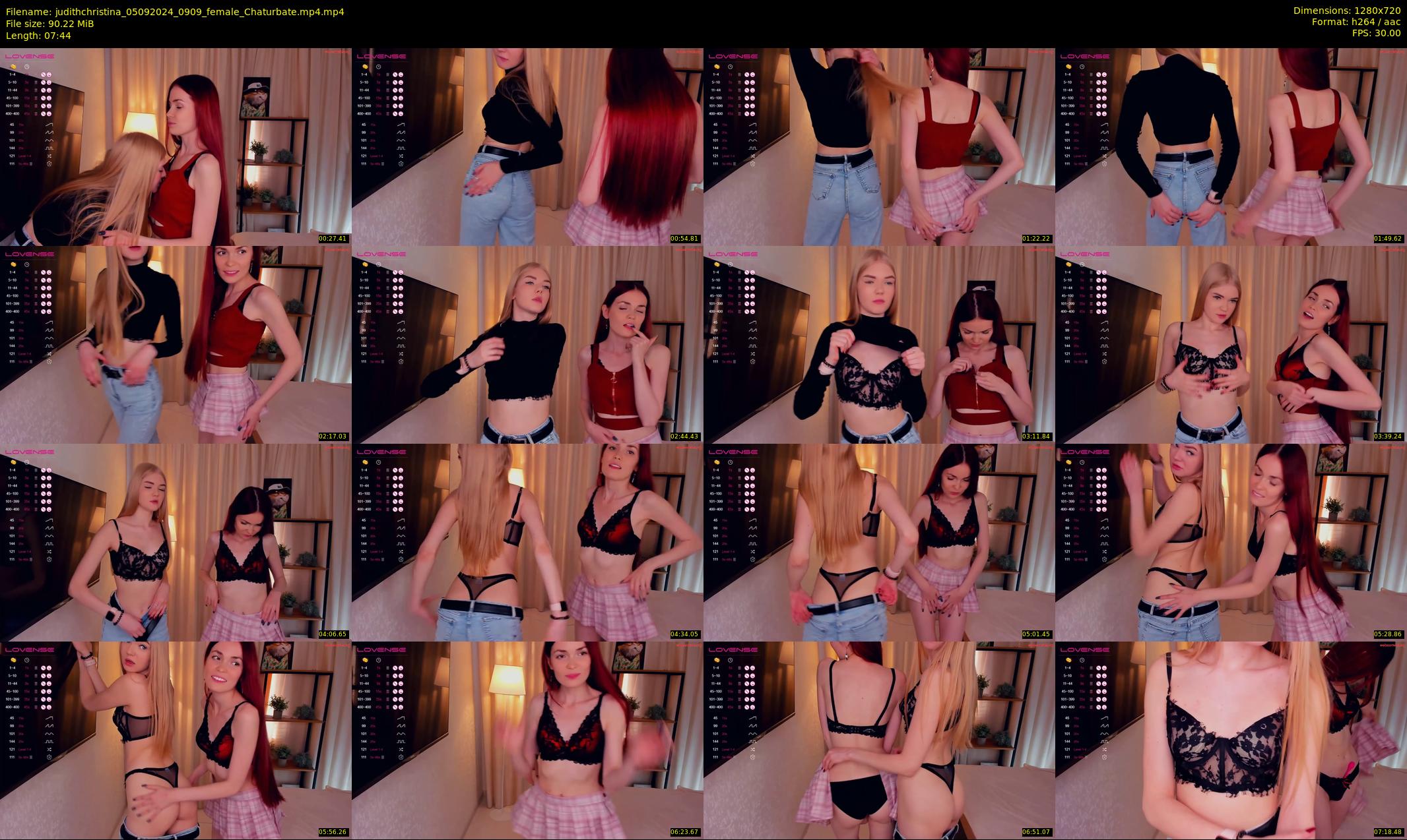 judithchristina — 8 minute Chaturbate female cam show recording, 720p, Sep 5, 2024