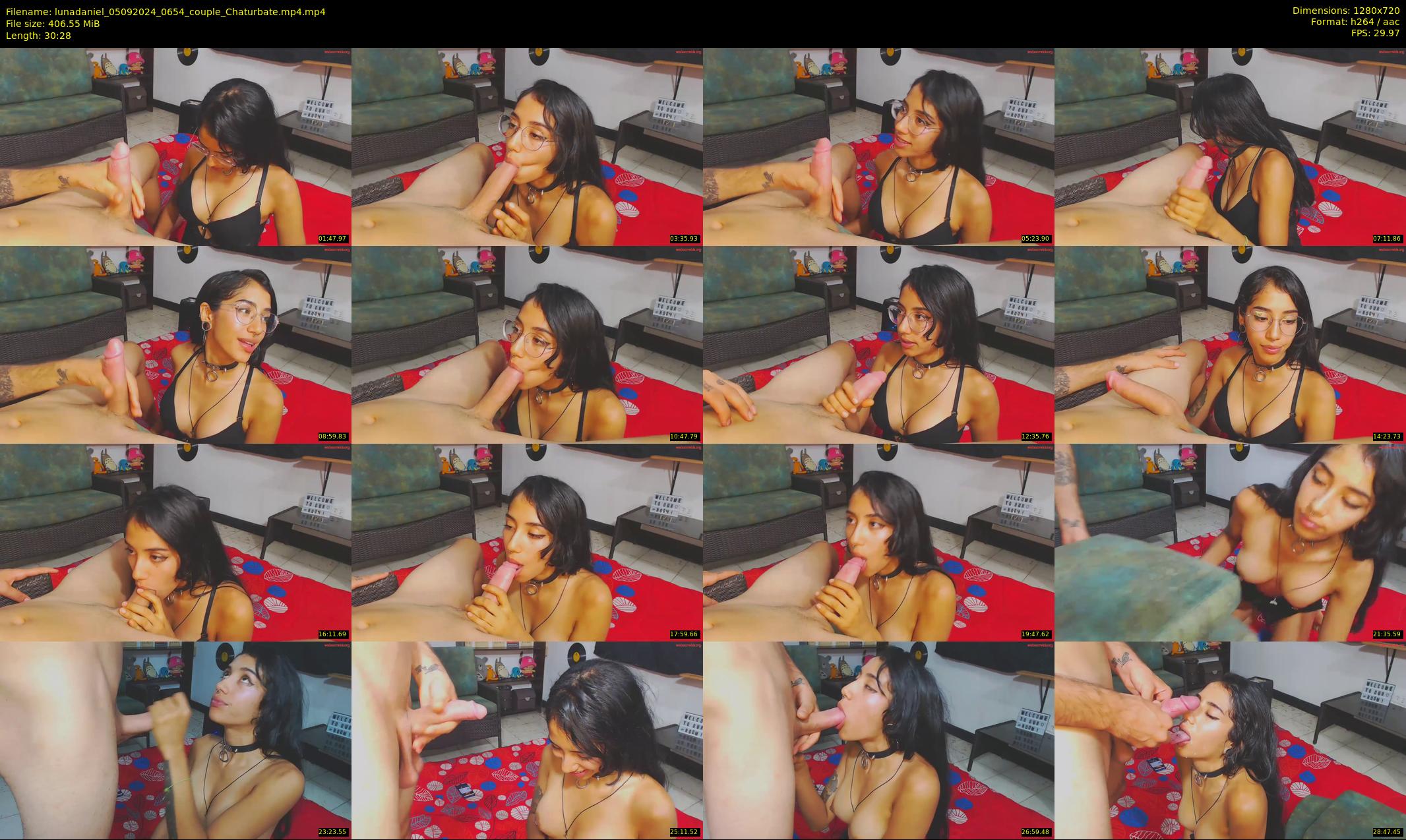 lunadaniel — 31 minute Chaturbate couple cam show recording, 720p, Sep 5, 2024