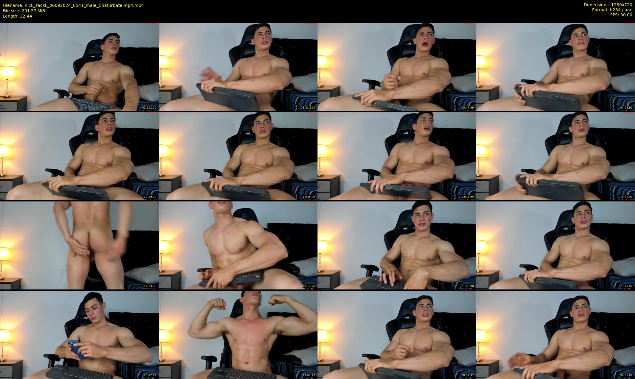 nick_zackk — 33 minute Chaturbate male cam show recording, 720p, Sep 6, 2024