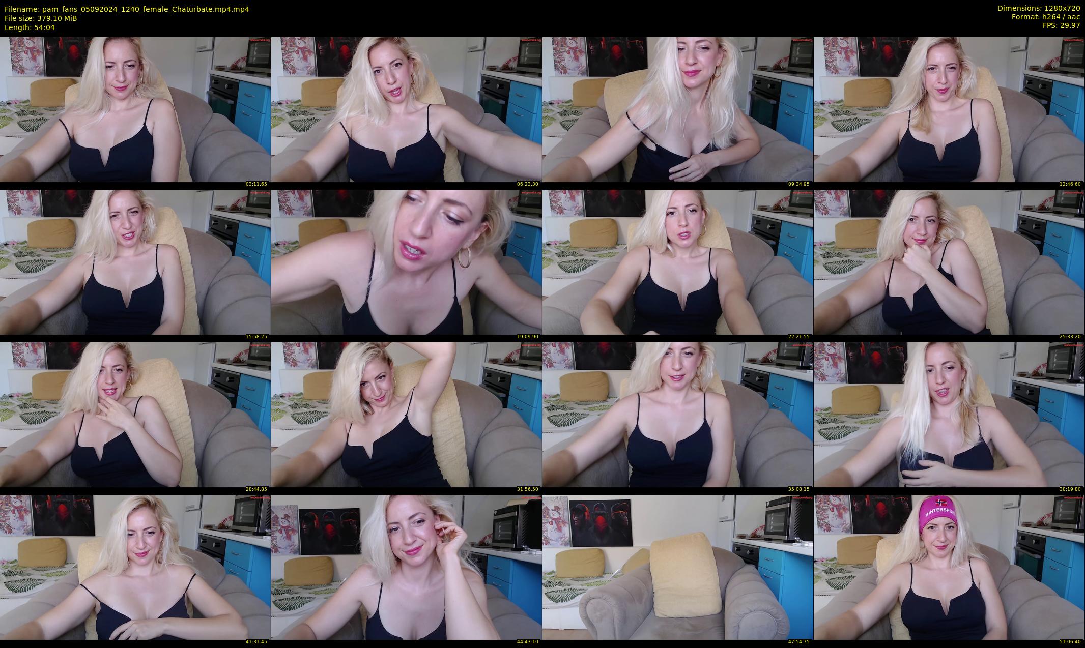 pam_fans — 55 minute Chaturbate female cam show recording, 720p, Sep 5, 2024
