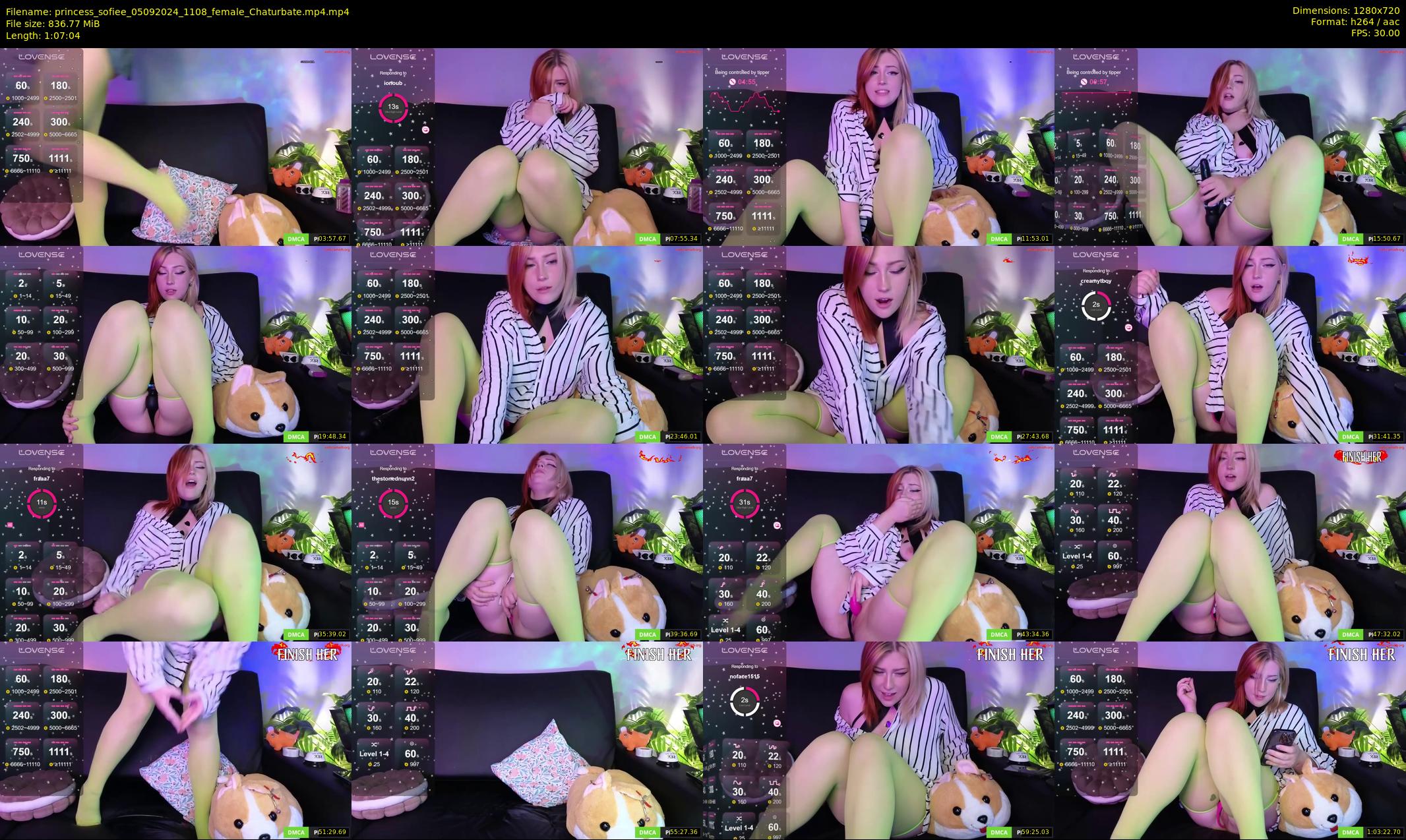 princess_sofiee — 68 minute Chaturbate female cam show recording, 720p, Sep 5, 2024