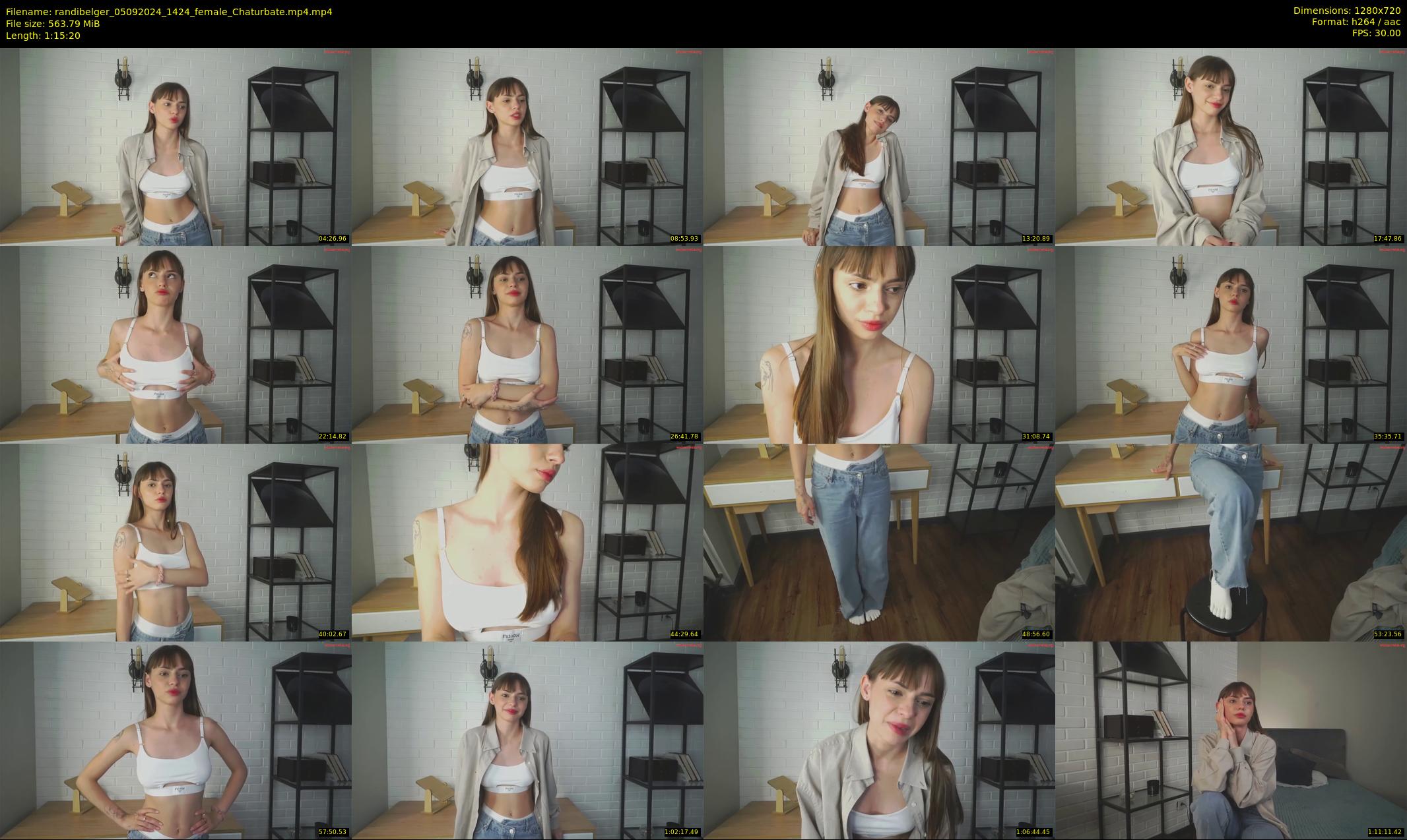 randibelger — 76 minute Chaturbate female cam show recording, 720p, Sep 5, 2024
